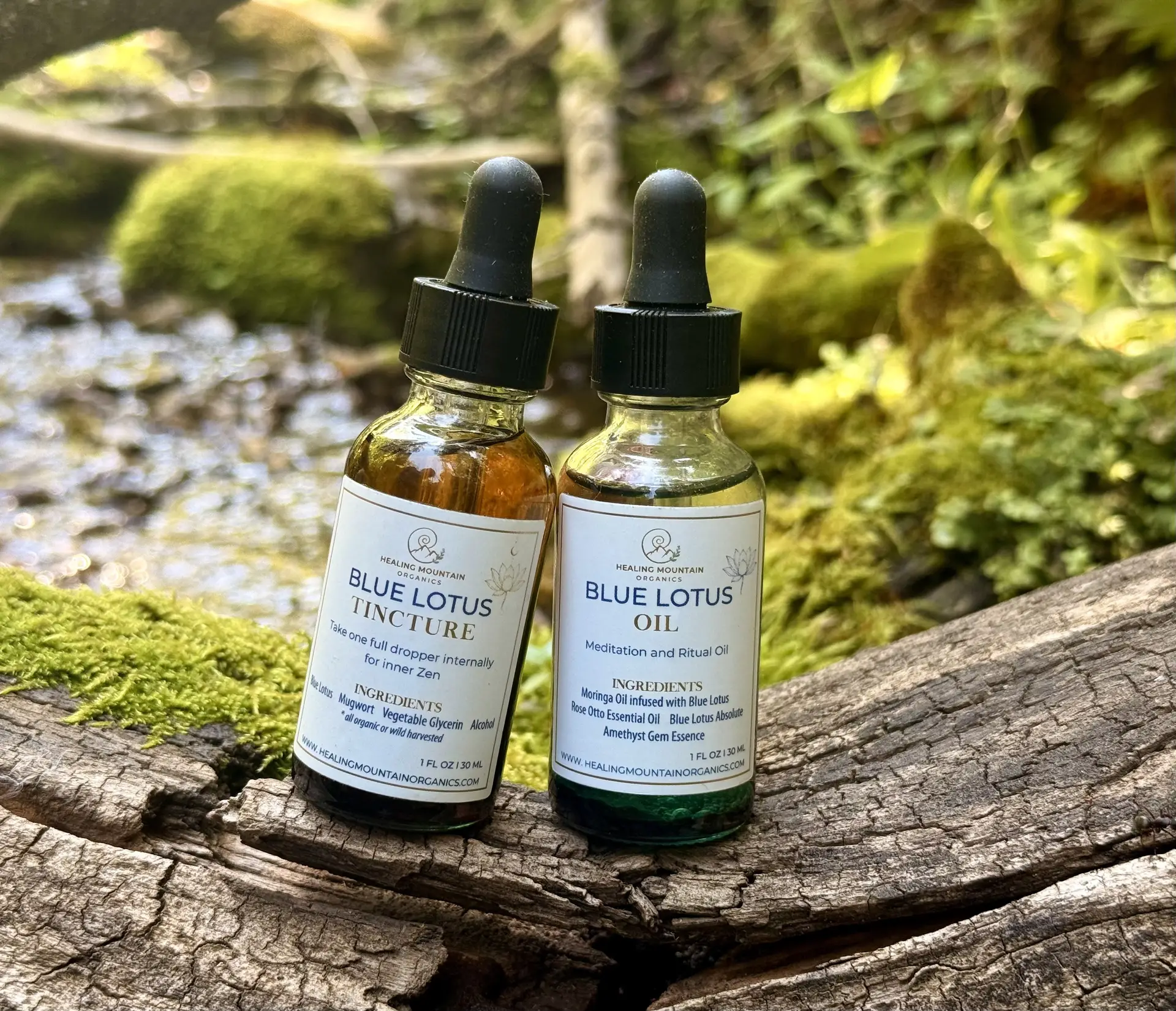 Blue Lotus Oil and Blue Lotus Tincture